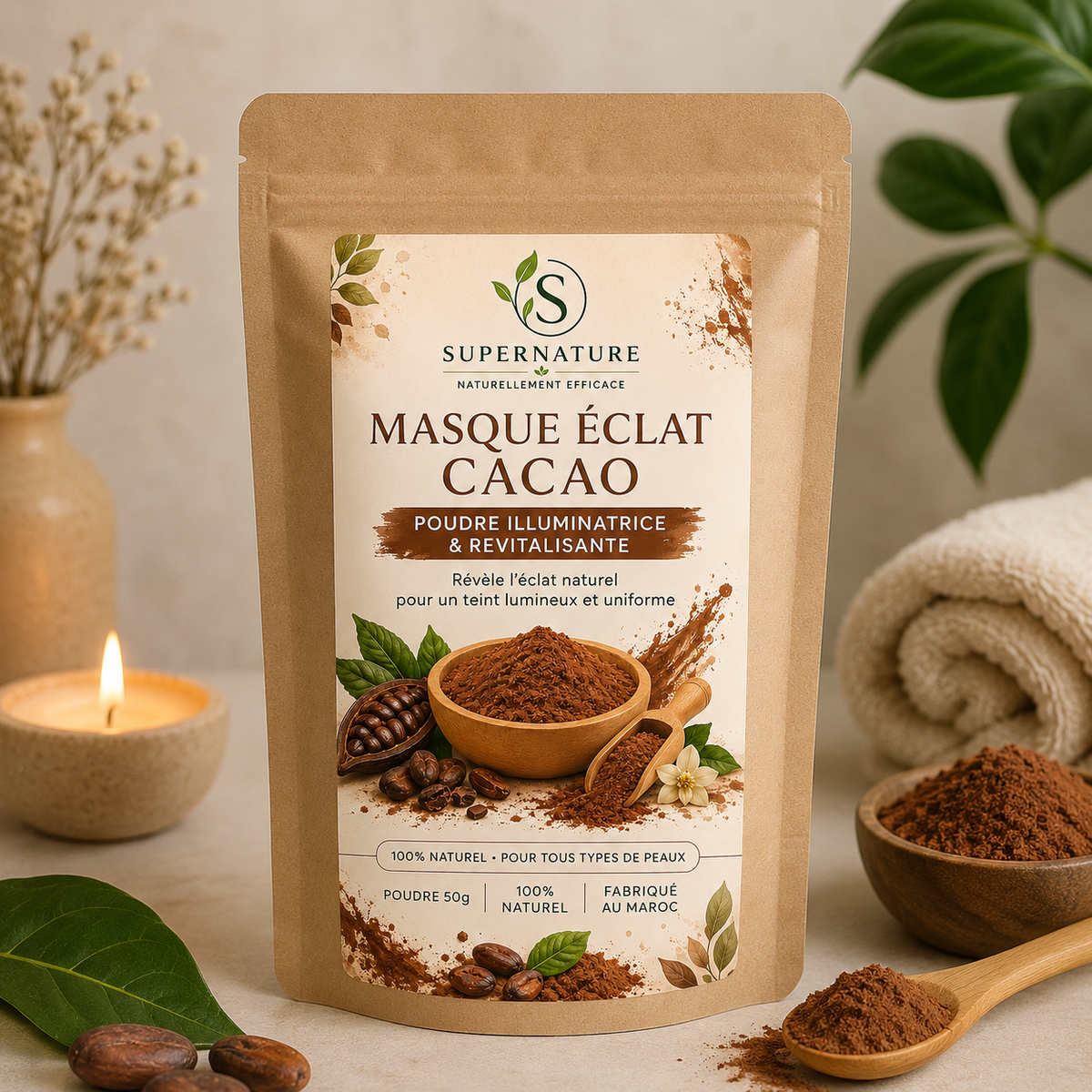 Masque Éclat Cacao