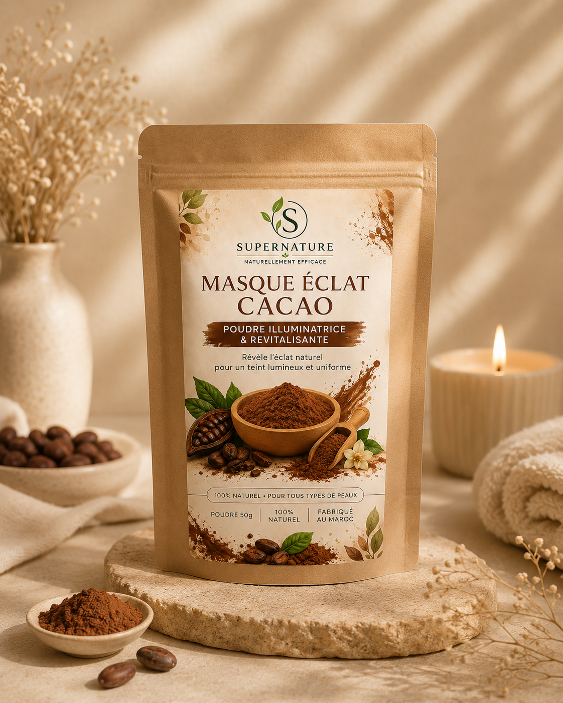 Masque Éclat Cacao