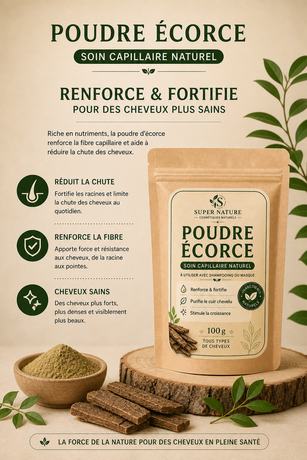 Poudre Ecorce